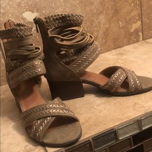 Tan and Brown Maurice’s Short Heels